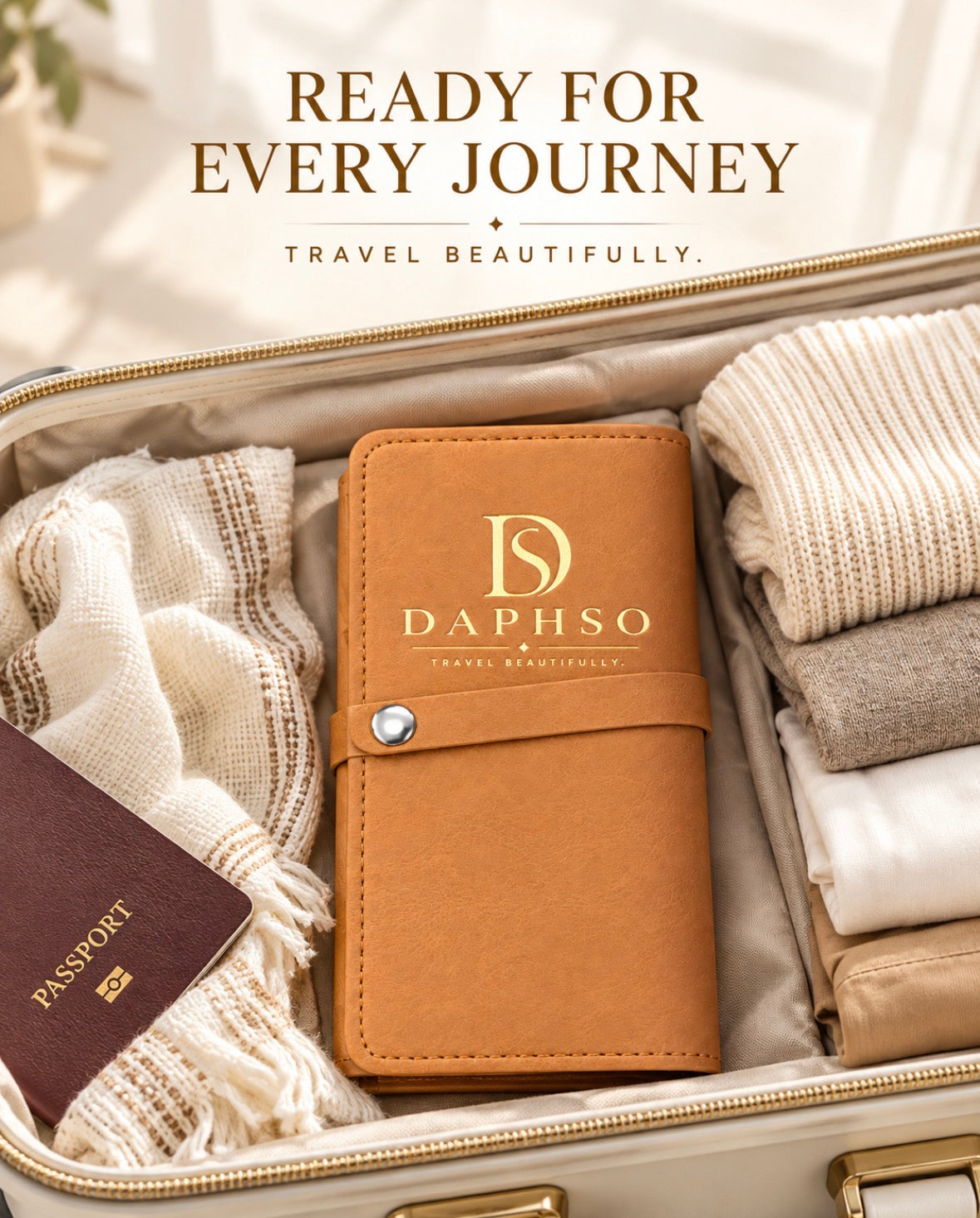 DAPHSO Travel Jewelry Organizer